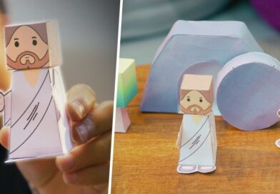 Novo material do Mais Fé para montar e lembrar a ressurreição de Jesus